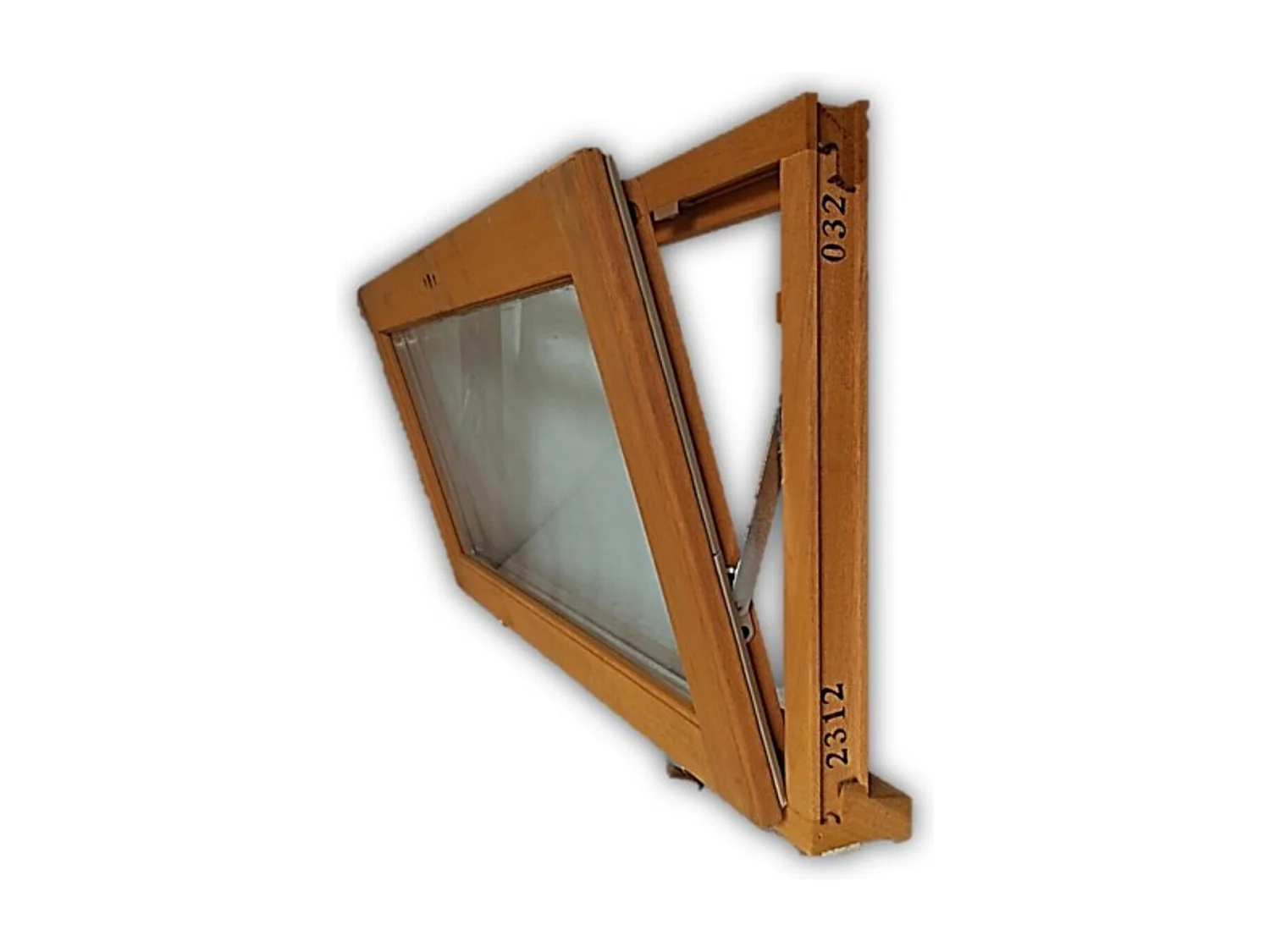 Telaio a ribalta in legno H60 x L80 cm con bordo del pannello, maniglia (ref 010220f9) Gd Menuiseries senza maniglia