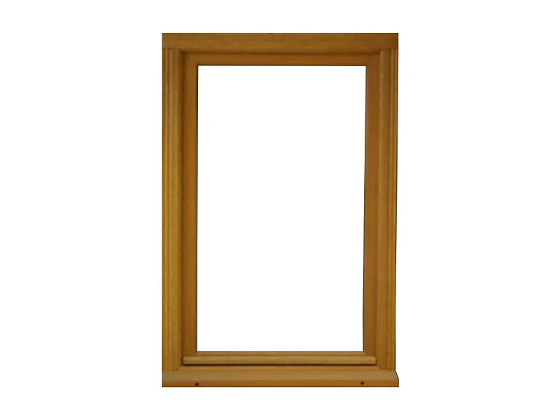 Fenetre Bois 1 Vantail H60 X L50 Tirant Gauche Côte Tableau + Poignee (ref 010220f9) Gd Menuiseries