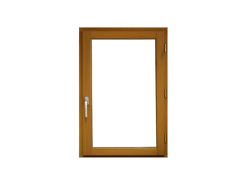 Fenetre Bois 1 Vantail H60 X L40 Tirant Droite Cotes Tableau + Poignee (ref 010220f9) Gd Menuiseries