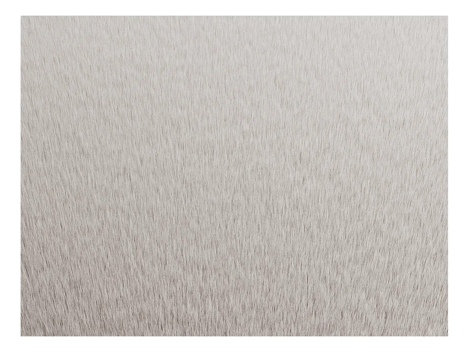 Tapis shaggy organique effet fourrure - 160 x 230 cm - Beige - GIRONA
