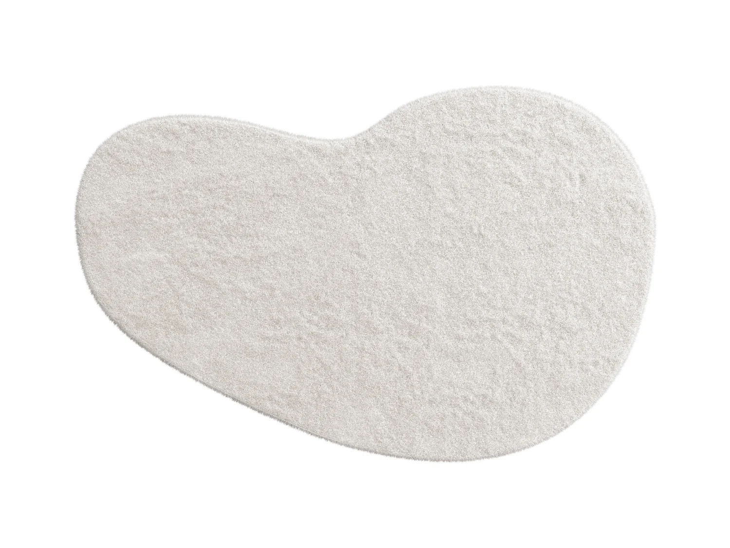 Alfombra shaggy efecto piel - 200 x 300 cm - Beige - GIRONA