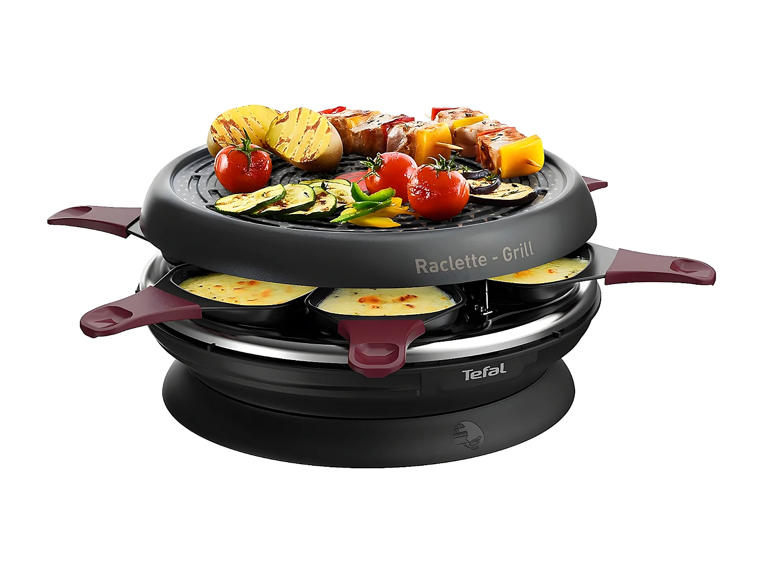 Tefal Appareil à raclette 6 personnes 850w - re182012