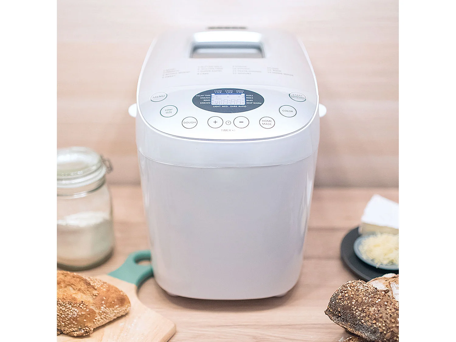 Brotbackautomat 850 W Weiß