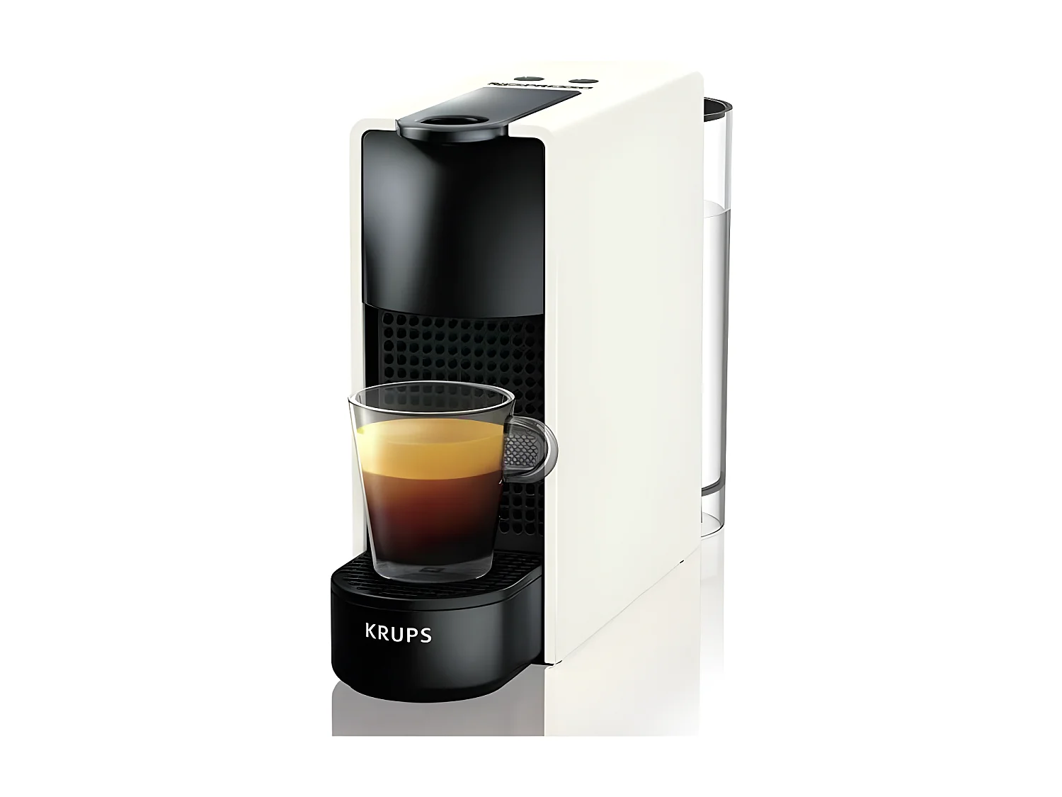 Krups Cafetière nespresso automatique 19bars blanc - yy2912fd