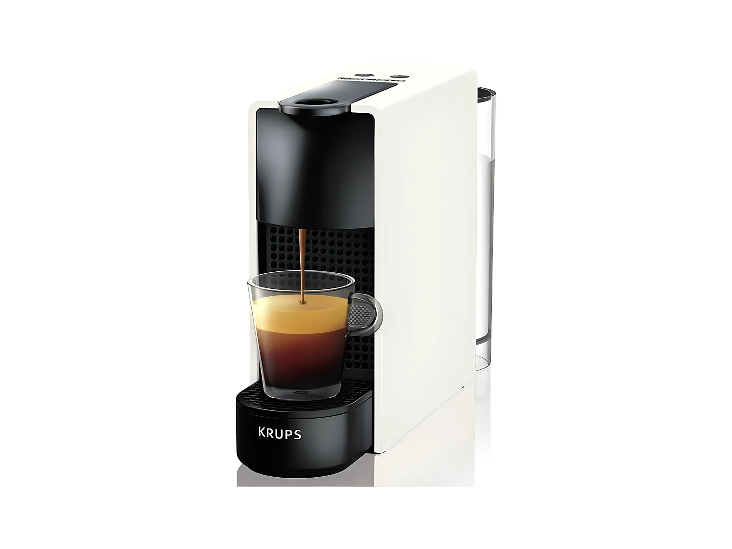 Krups Cafetière nespresso automatique 19bars blanc - yy2912fd