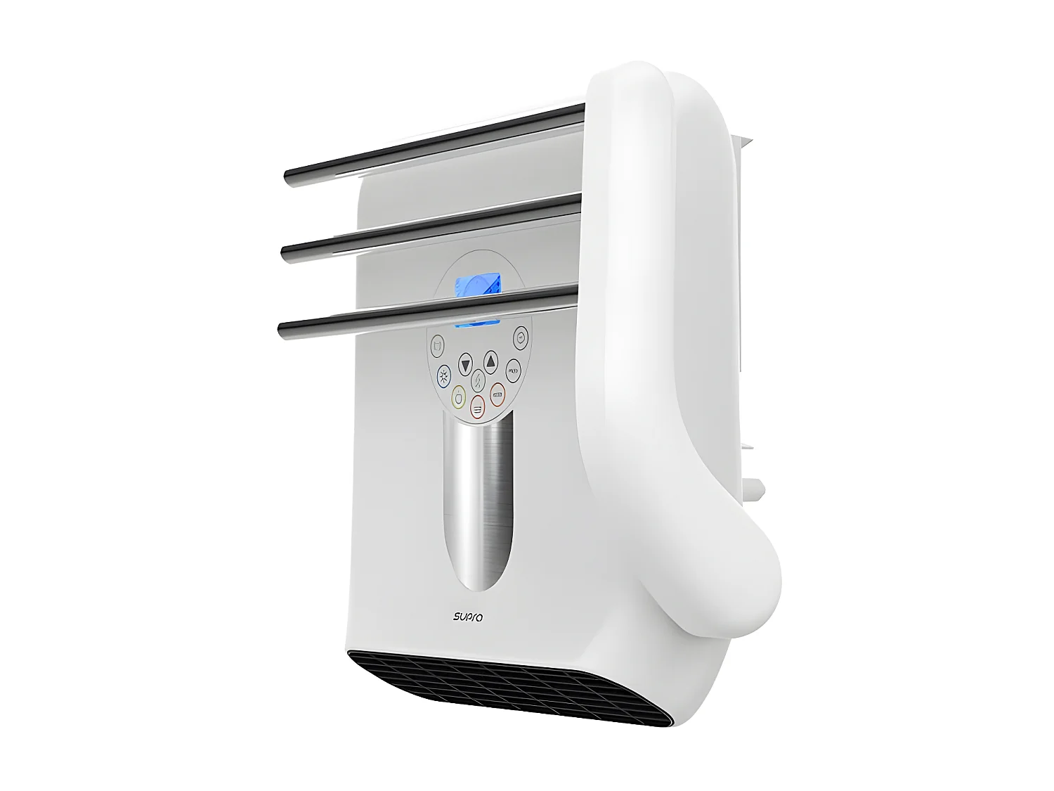 Supra Radiateur sèche-serviettes électrique 2000w blanc - LESTOSC02