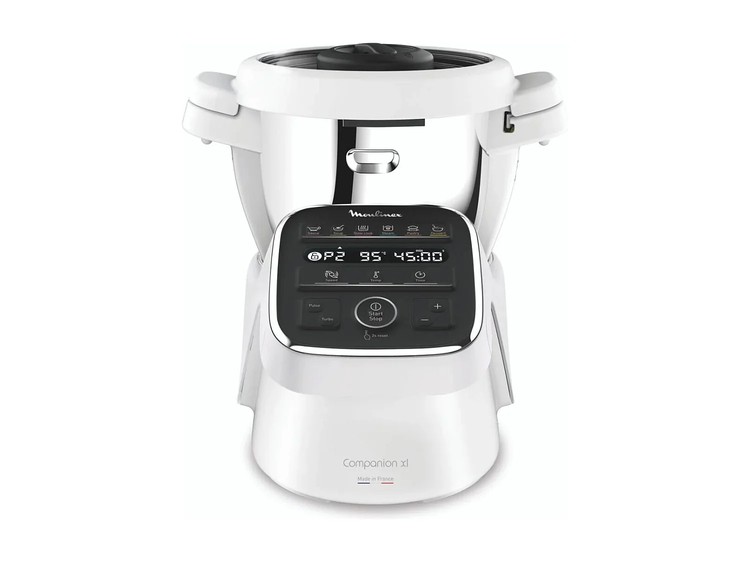 Robot cuiseur Multifonctions Moulinex Companion XL HF80DB10 1550 W Blanc