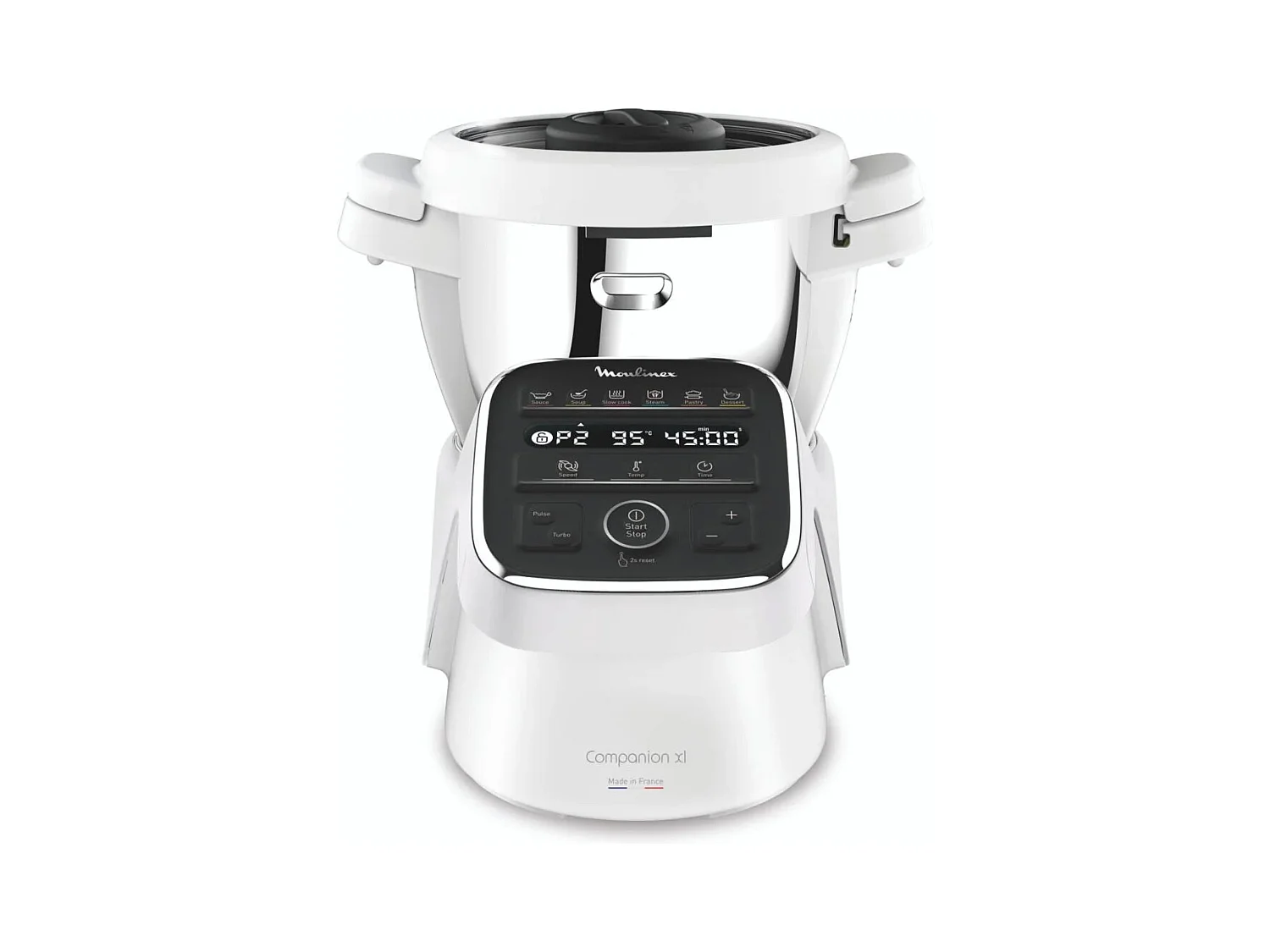 Robot cuiseur Multifonctions Moulinex Companion XL HF80DB10 1550 W Blanc