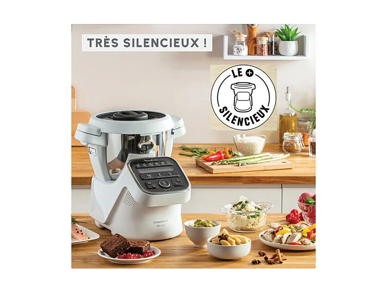 Robot cuiseur Multifonctions Moulinex Companion XL HF80DB10 1550 W Blanc