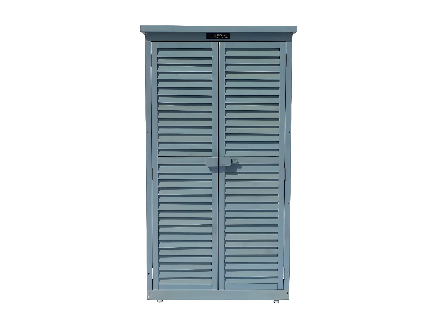 Armoire de jardin "Space" - 87 x 46.5 x 160 cm - Bleu ciel