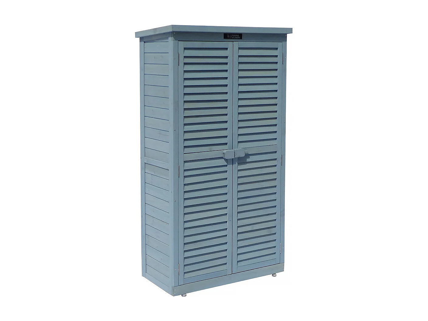 Armoire de jardin "Space" - 87 x 46.5 x 160 cm - Bleu ciel