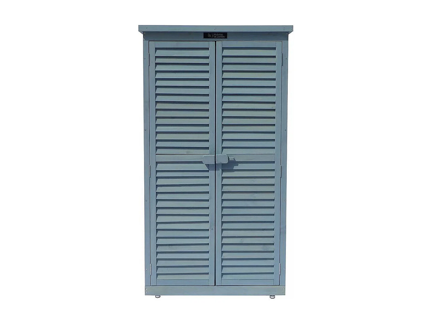 Armoire de jardin "Space" - 87 x 46.5 x 160 cm - Bleu ciel