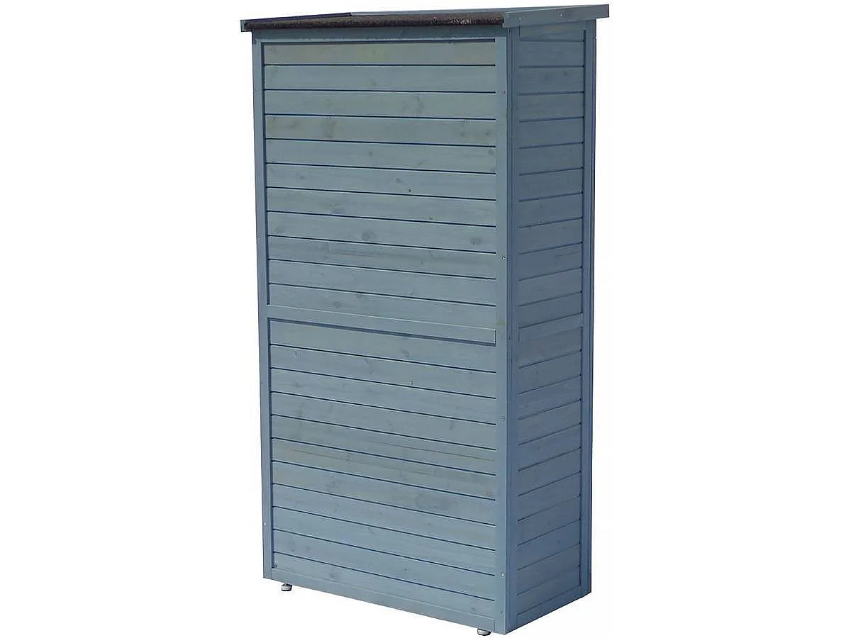 Armario para jardín "Space" - 87 x 46.5 x 160 cm - Azul cielo