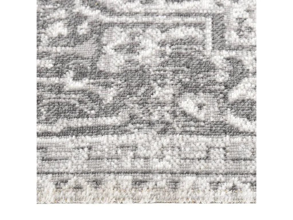 Tappeto da Esterni a Tessitura Piatta 80x250 cm Grigio Chiaro CFW18228