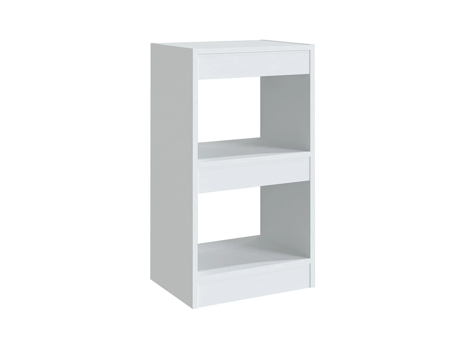 Bücherregal/Bücherschrank,Raumteiler Weiß 40×30×72cm -gkd787810