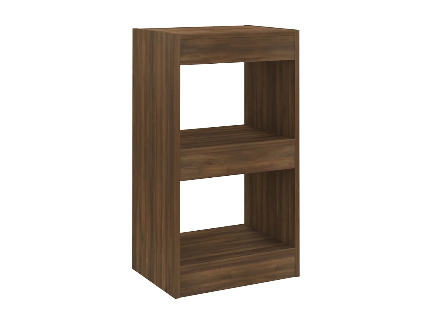 Bücherregal/Bücherschrank,Raumteiler Braun Eichen-Optik 40x30x72 cm -gkd877253