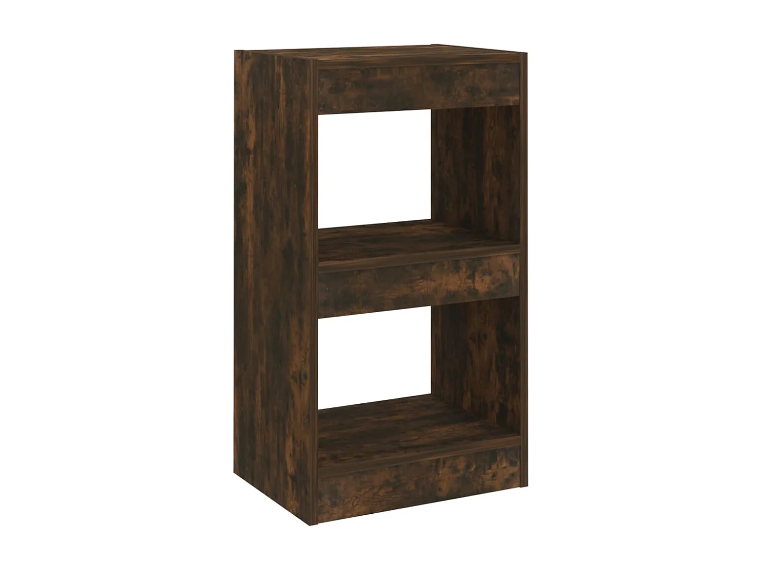 Bücherregal/Bücherschrank,Raumteiler Räuchereiche 40x30x72 cm -gkd303935