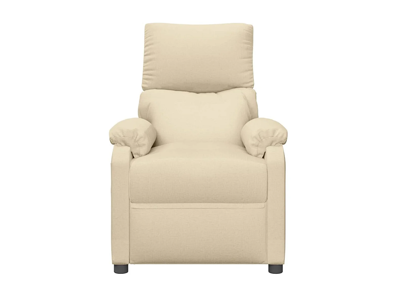 Massagesessel,Relaxsessel Elektrisch Creme Stoff -gkd638530