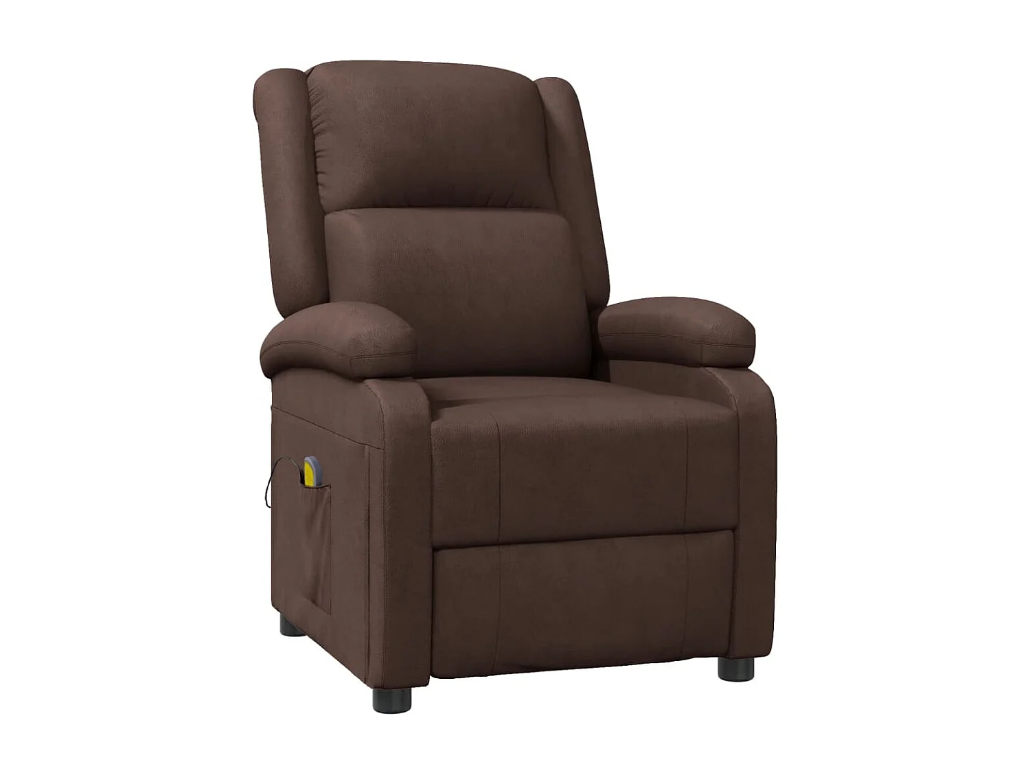 Massagesessel,Relaxsessel Braun Kunstleder -gkd73145