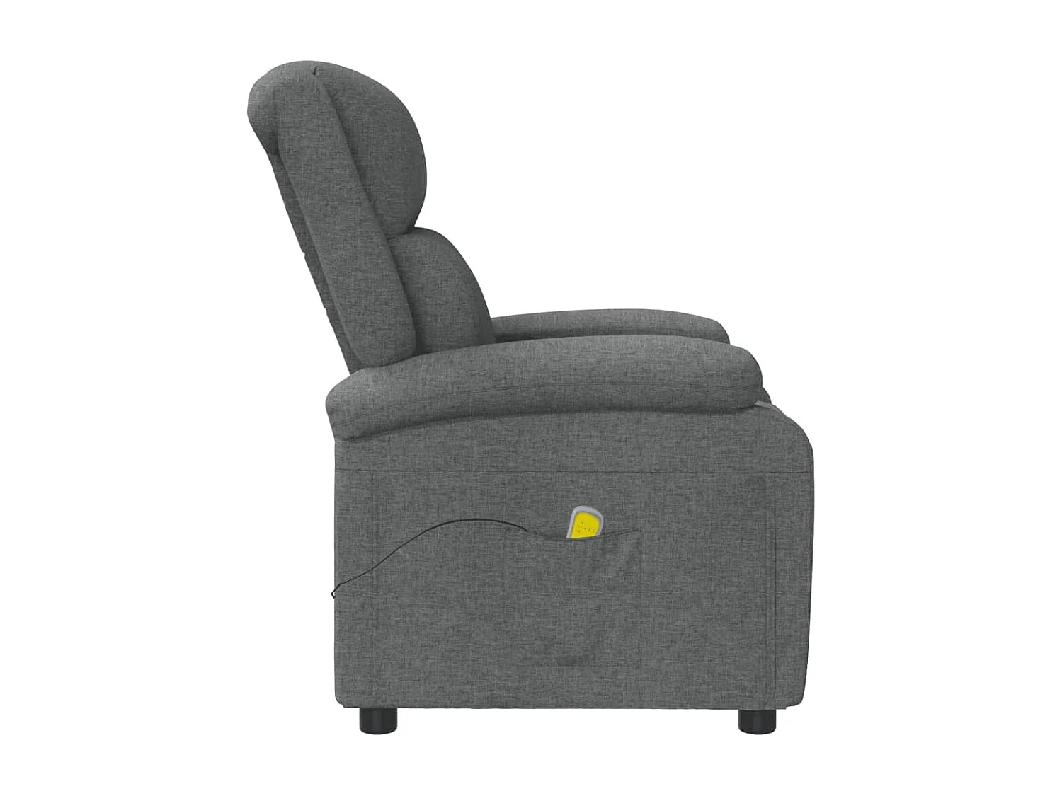 Massagesessel,Relaxsessel Dunkelgrau Stoff -gkd109715