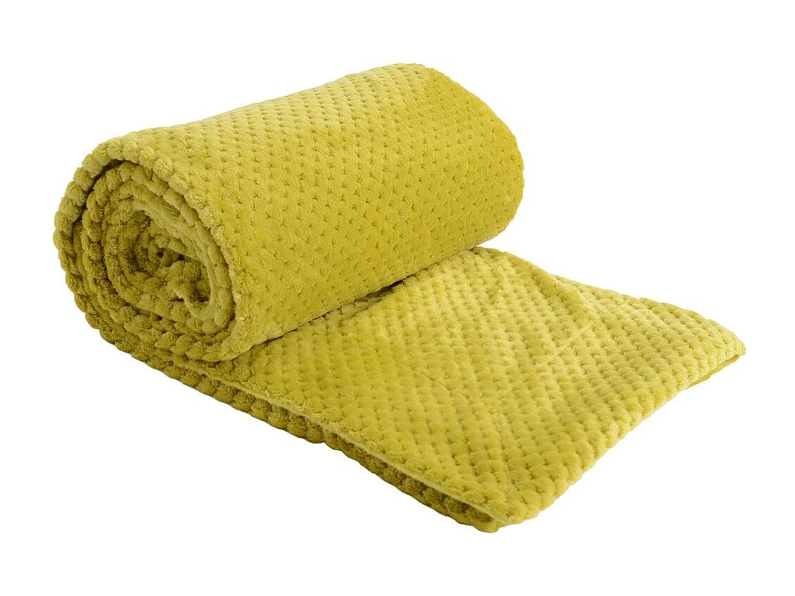 Plaid damier 130x170 olive