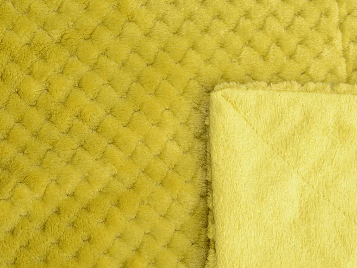 Plaid damier 130x170 olive