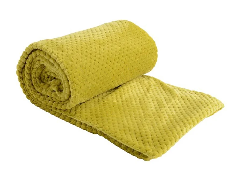 Plaid damier 130x170 olive