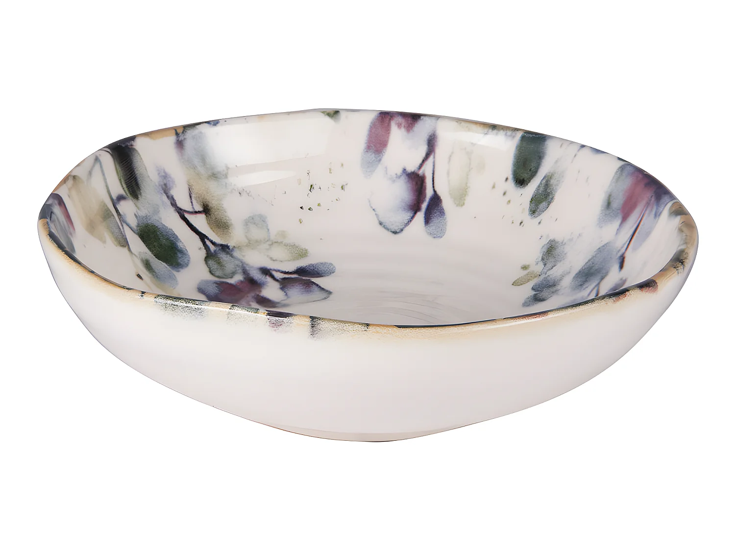 Assiette creuse Garden 19 cm (lot de 6)