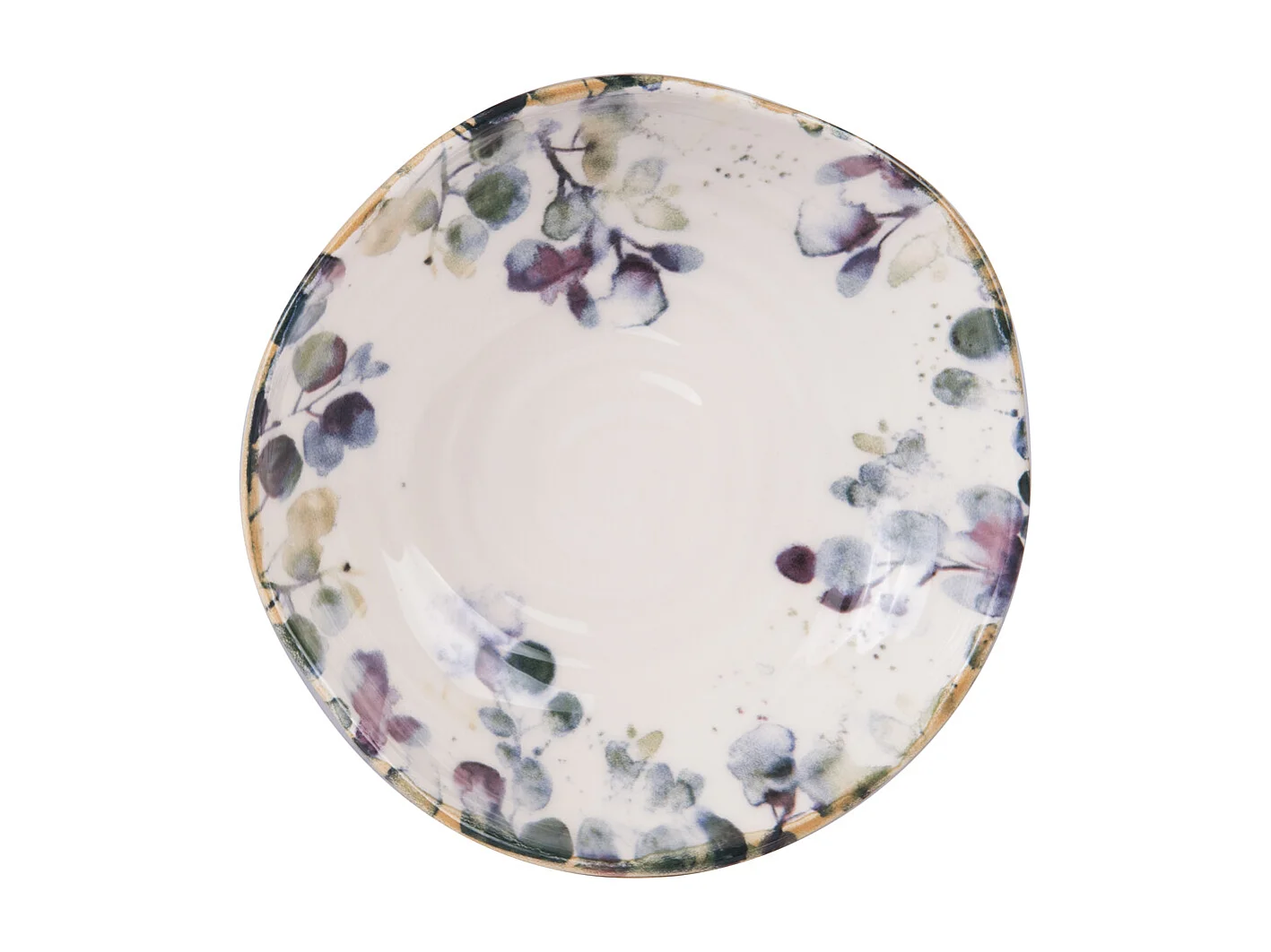 Assiette creuse Garden 19 cm (lot de 6)