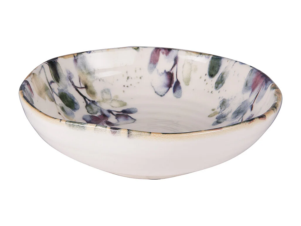 Assiette creuse Garden 19 cm (lot de 6)