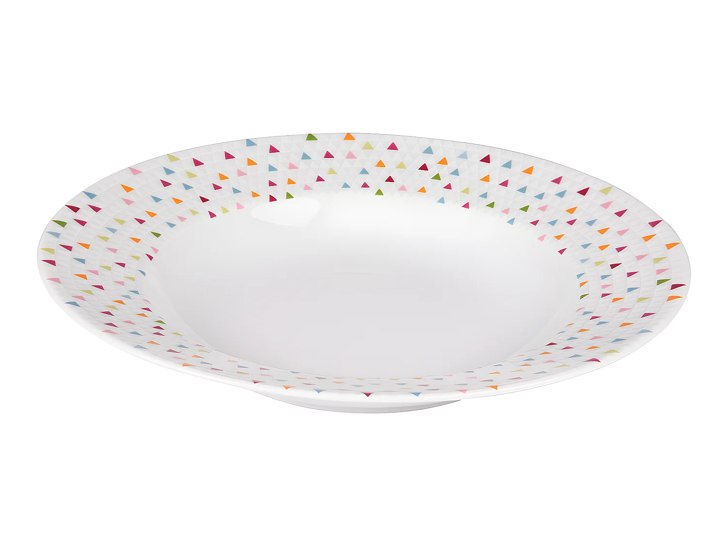 Assiette creuse Manaos 22 cm (lot de 6)