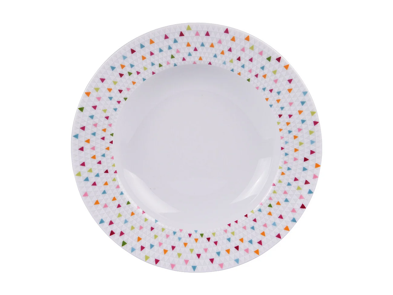 Assiette creuse Manaos 22 cm (lot de 6)