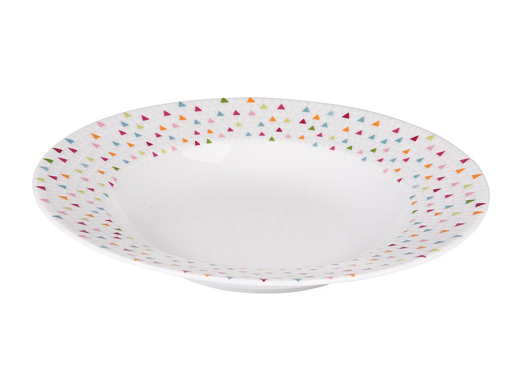 Assiette creuse Manaos 22 cm (lot de 6)