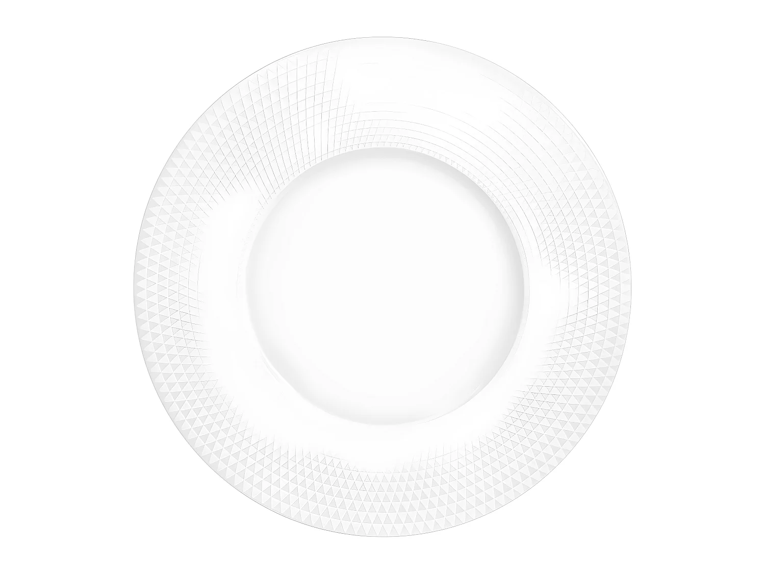 Assiette à dessert Nymphéa 23 cm (lot de 6)