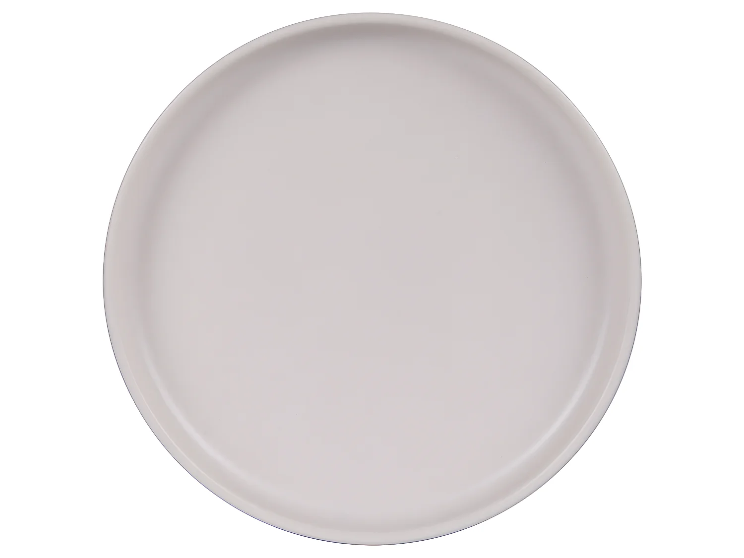 Assiette à dessert Uno crème 22 cm (lot de 6)