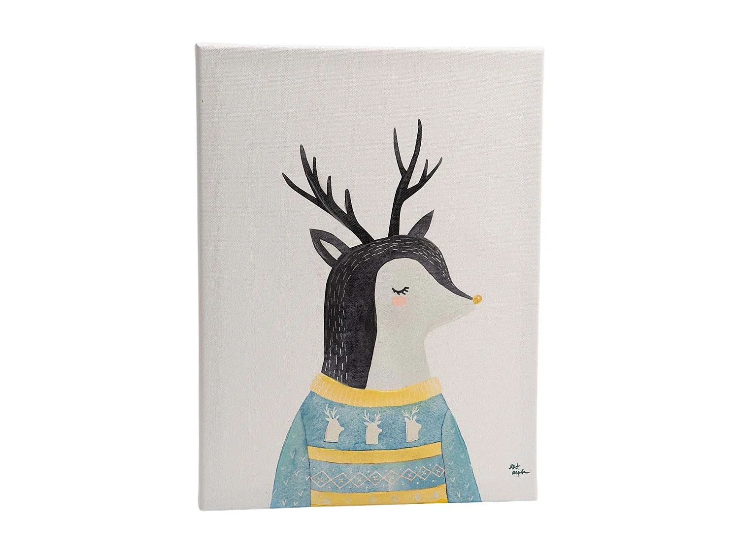 Tableau enfant Cerf du nord (lot de 3)