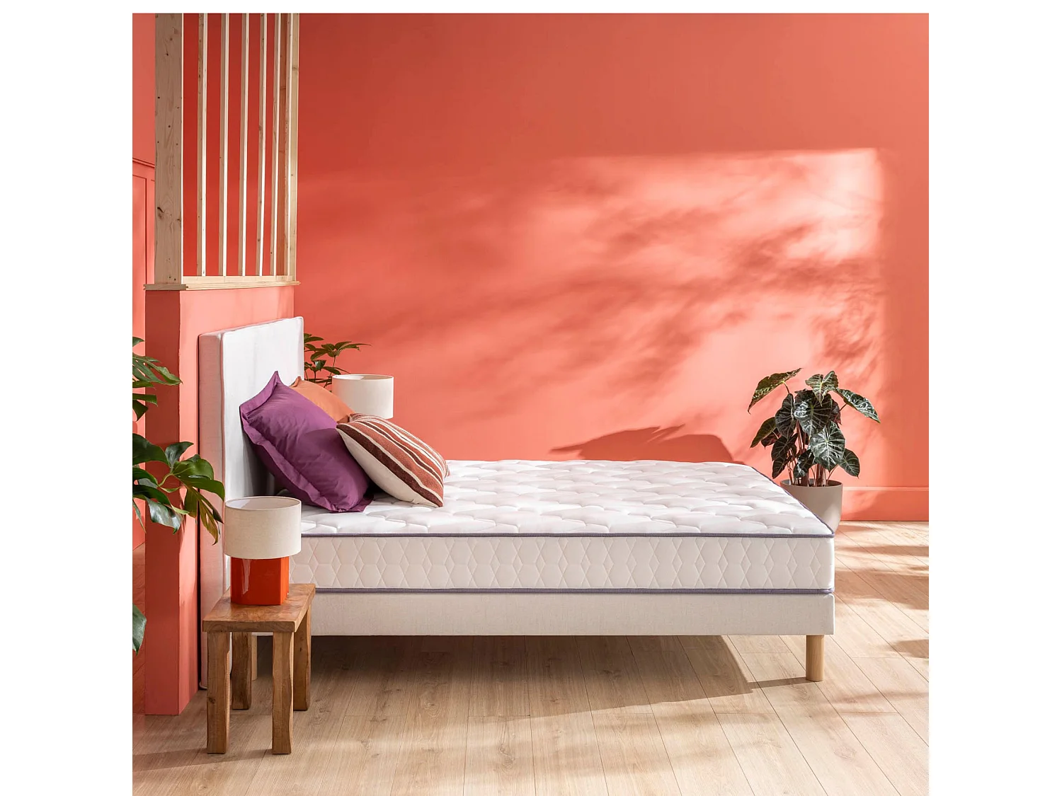 Matelas Merinos ressorts ensachés Morning Routine 140x200