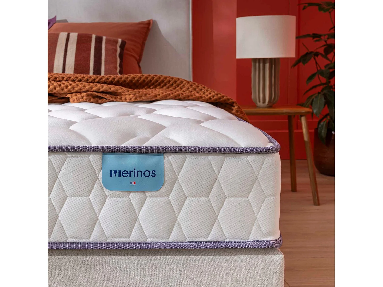 Matelas Merinos ressorts ensachés Morning Routine 90x190