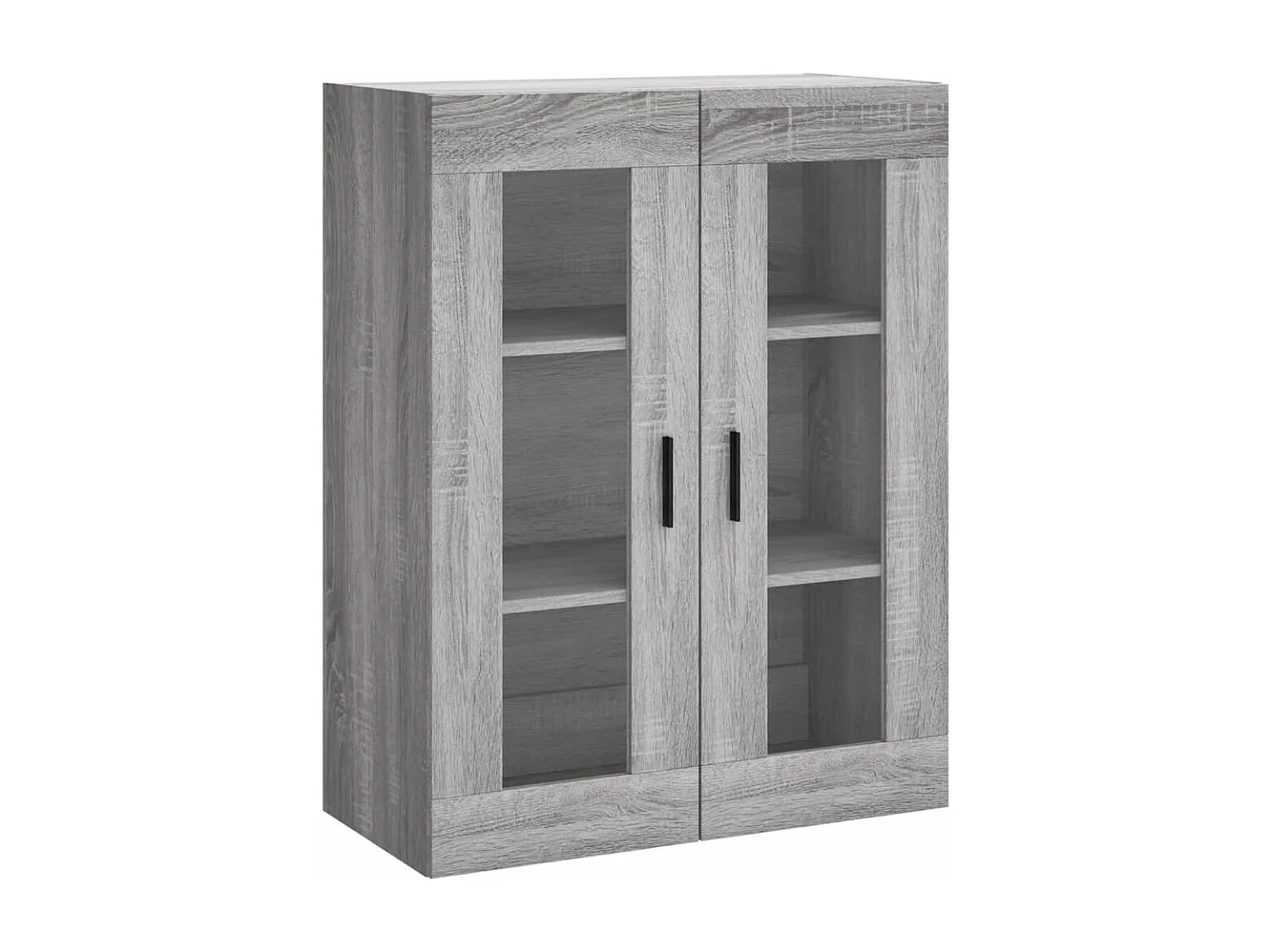 Wandschrank,Wandhängeschrank Grau Sonoma 69,5x34x90 cm -gkd683501