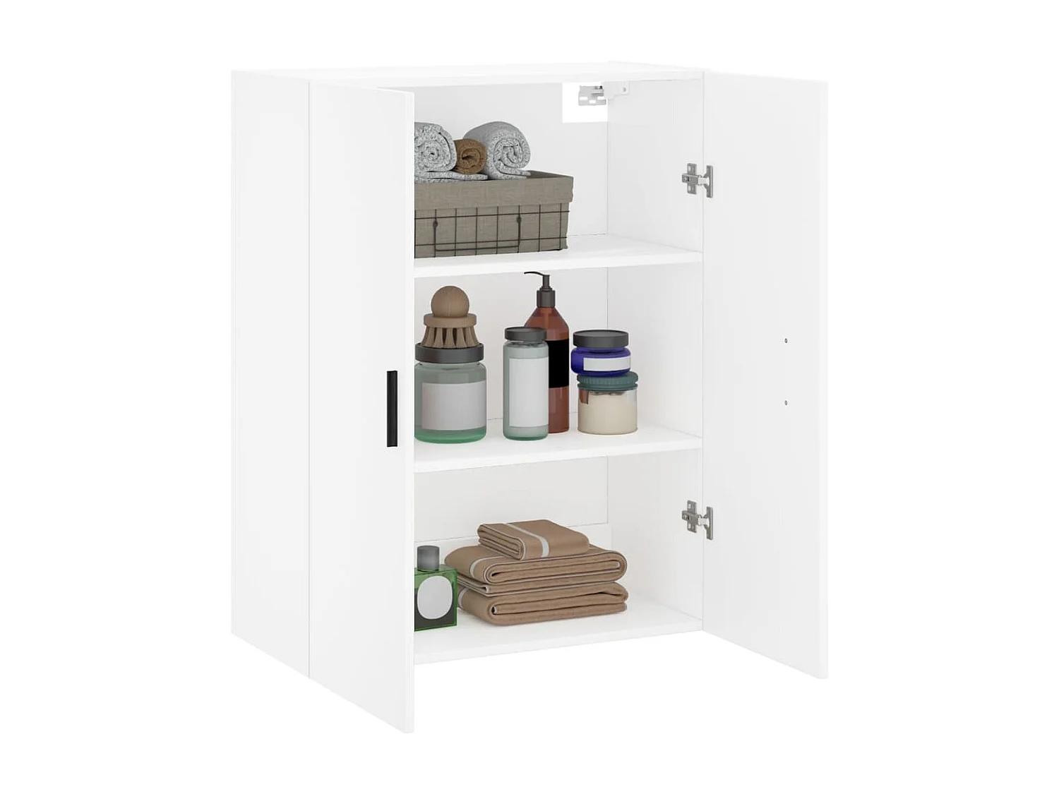 Wandschrank,Wandhängeschrank Weiß 69,5x34x90 cm -gkd72097