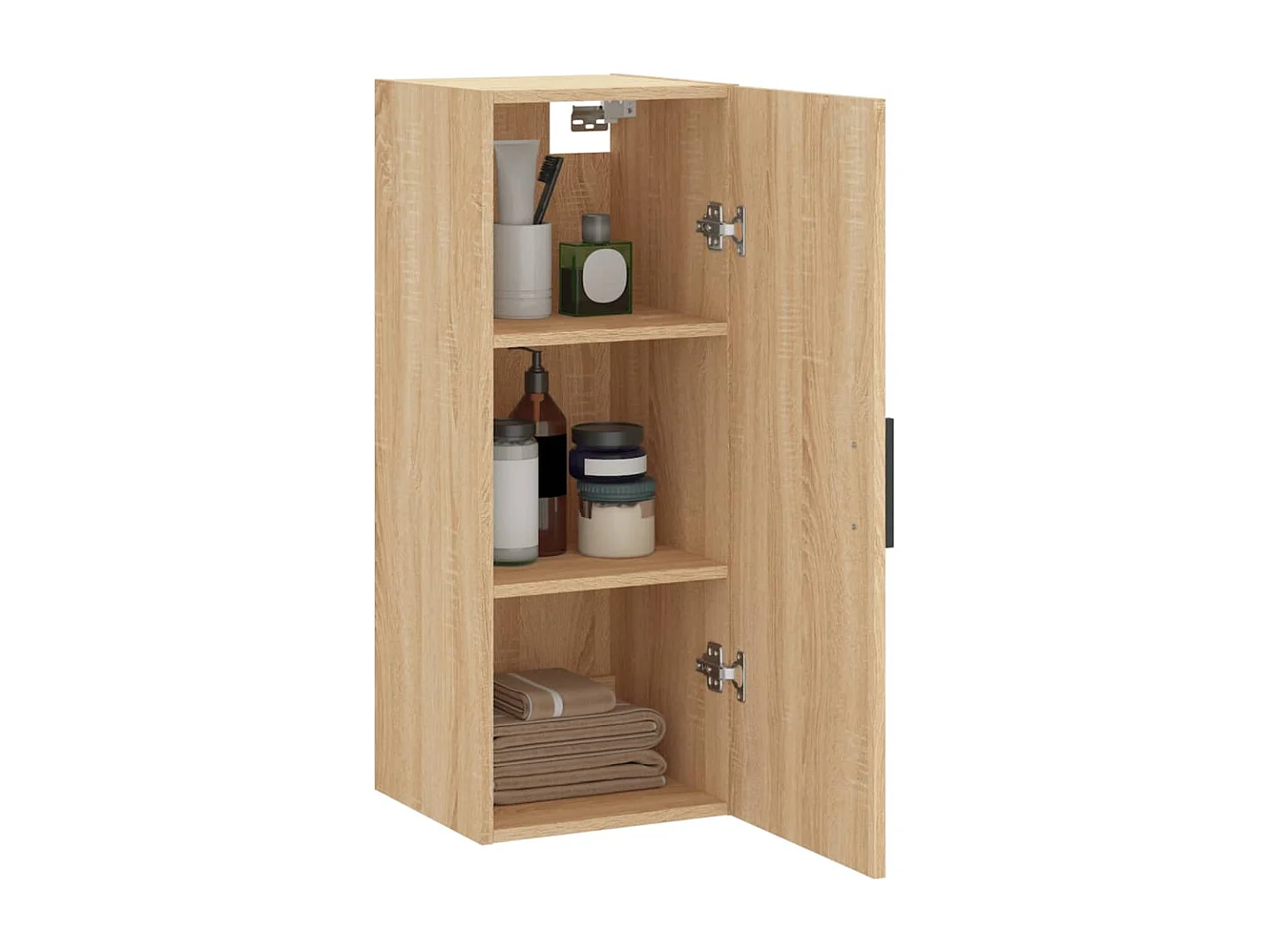 Wandschrank,Wandhängeschrank Sonoma-Eiche 34,5x34x90 cm -gkd407546