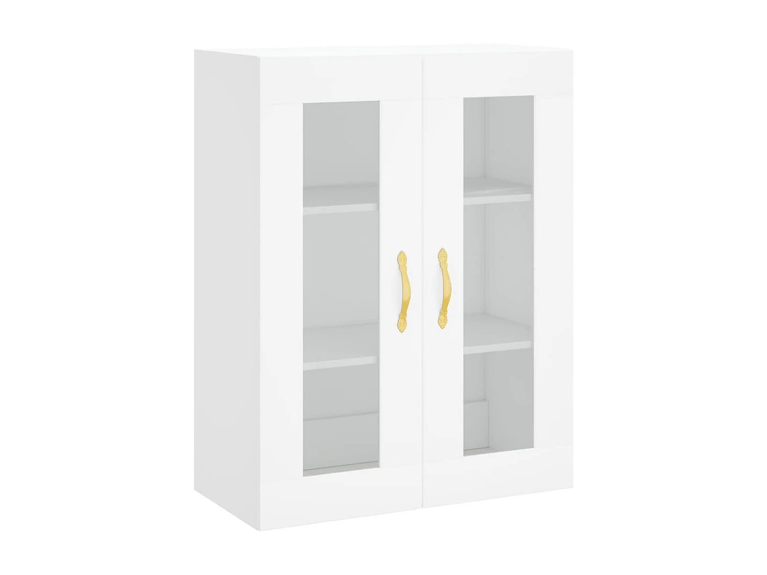 Wandschrank,Wandhängeschrank Weiß 69,5x34x90 cm -gkd124061