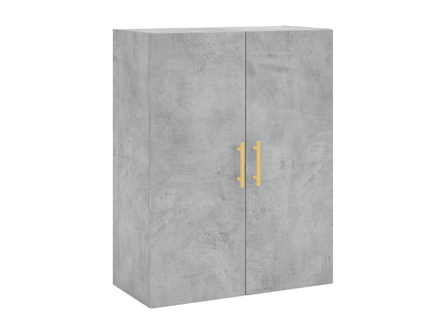 Wandschrank,Wandhängeschrank Betongrau 69,5x34x90 cm -gkd133363