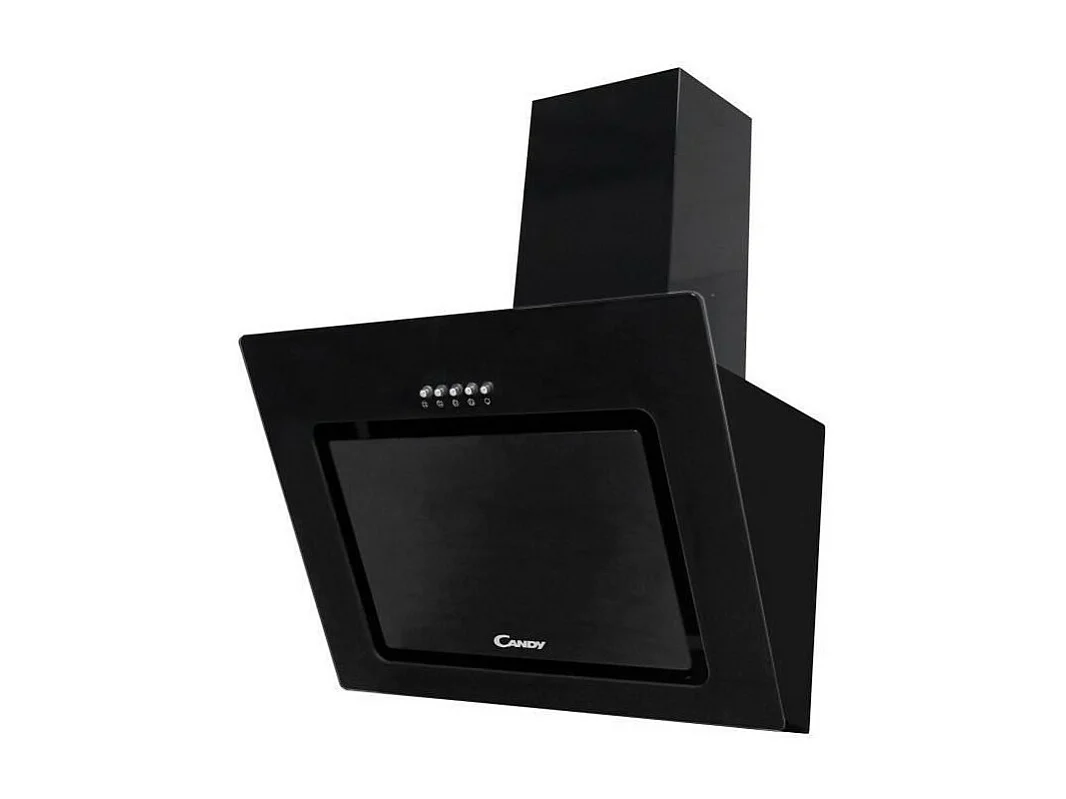 CANDY - CVMAD60/1N - Hotte Inclinee - 463,3m3/h max - 65dB max - 3 Vitesses - L60cm - Noir
