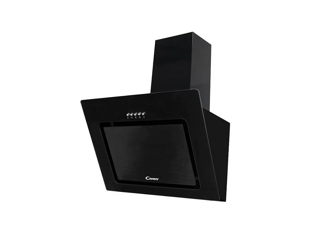 CANDY - CVMAD60/1N - Hotte Inclinee - 463,3m3/h max - 65dB max - 3 Vitesses - L60cm - Noir