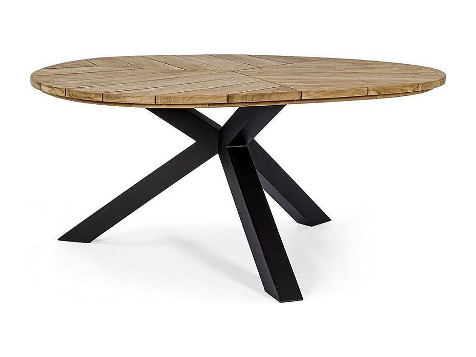 Table de Jardin 8 places PALMDALE Carbone