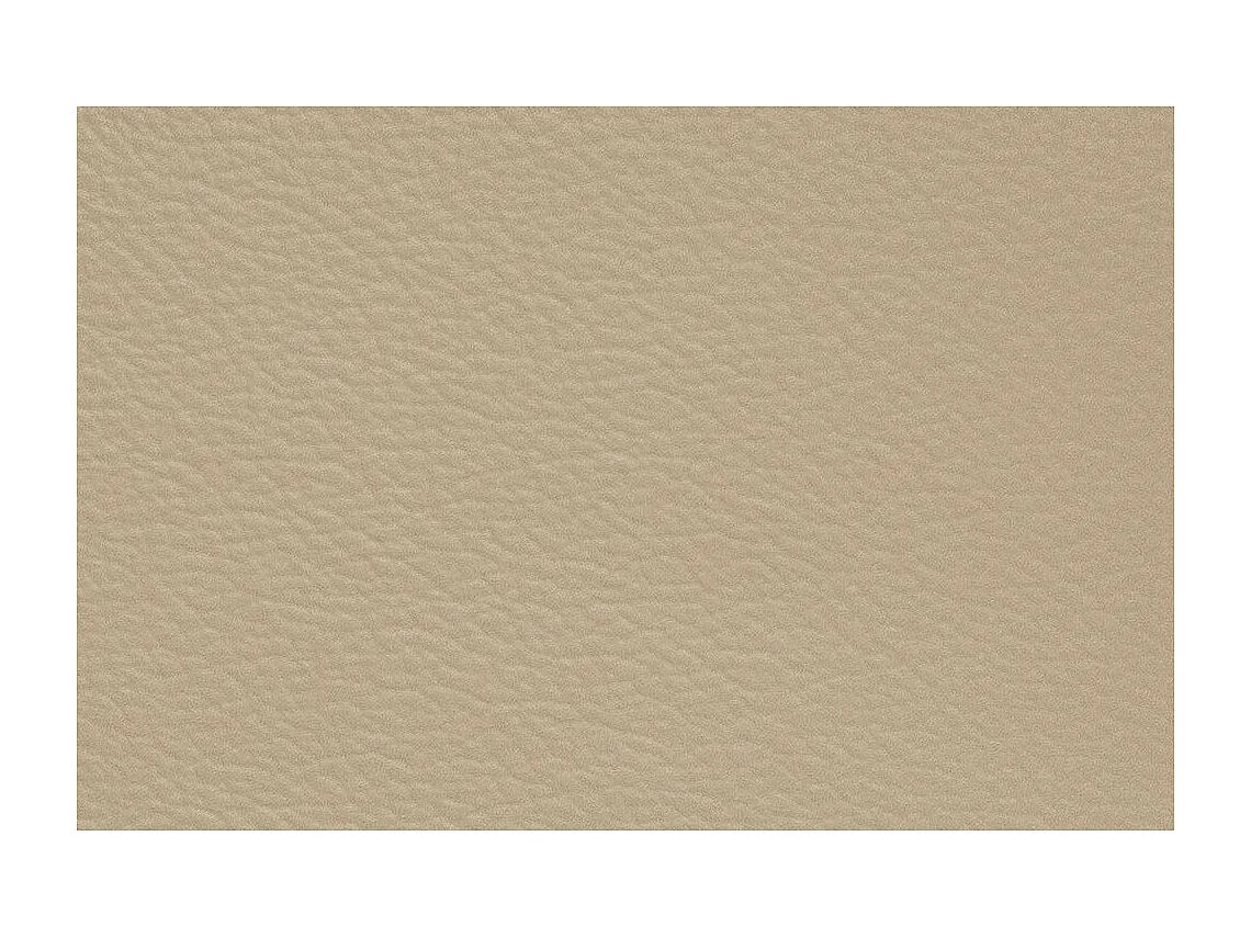 Canapé d'angle convertible en cuir italien de luxe 7/8 places ASTON, beige, angle gauche et méridienne à droite