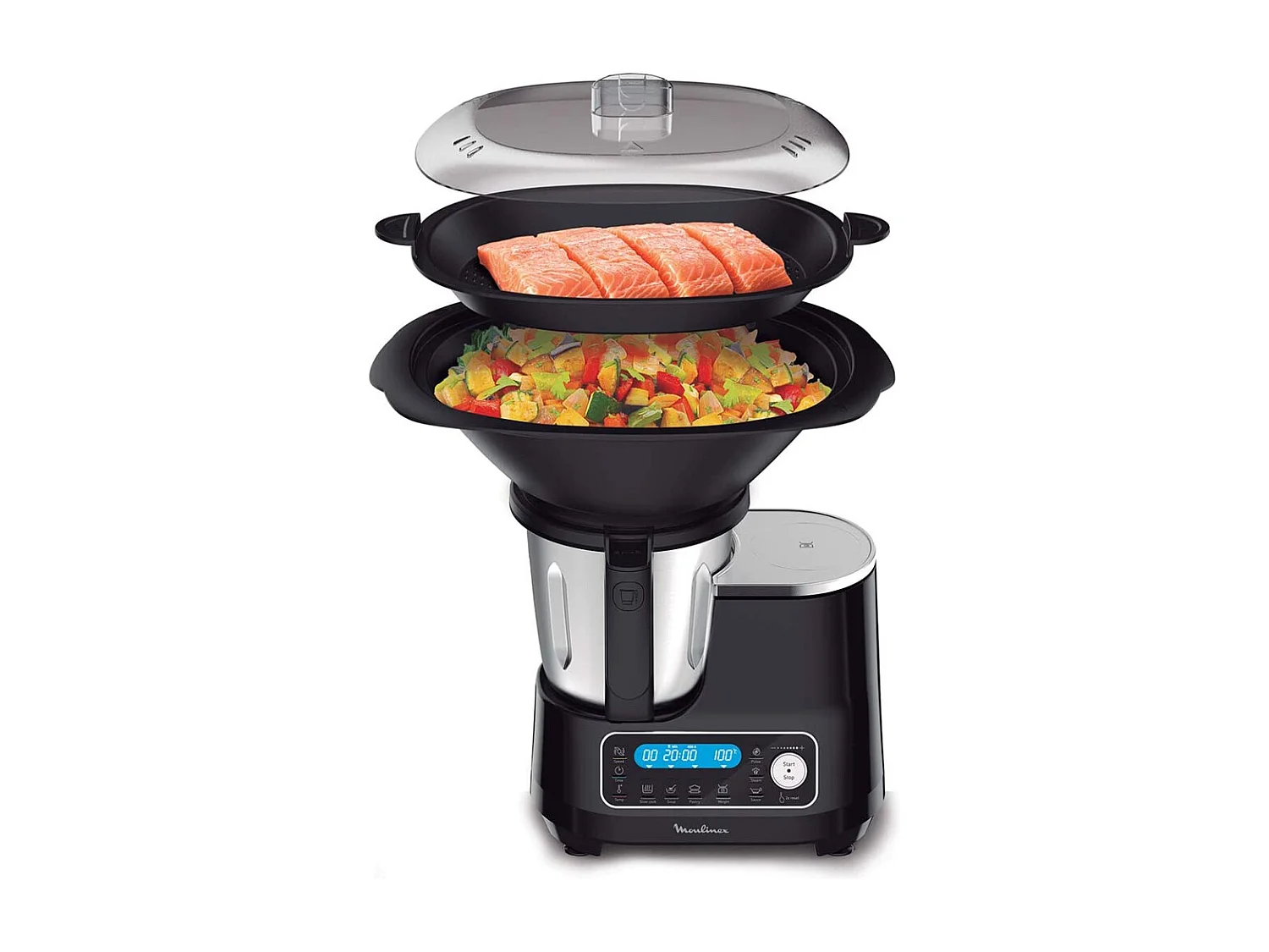 Moulinex HF4568 1000 W 3,6 L Nero