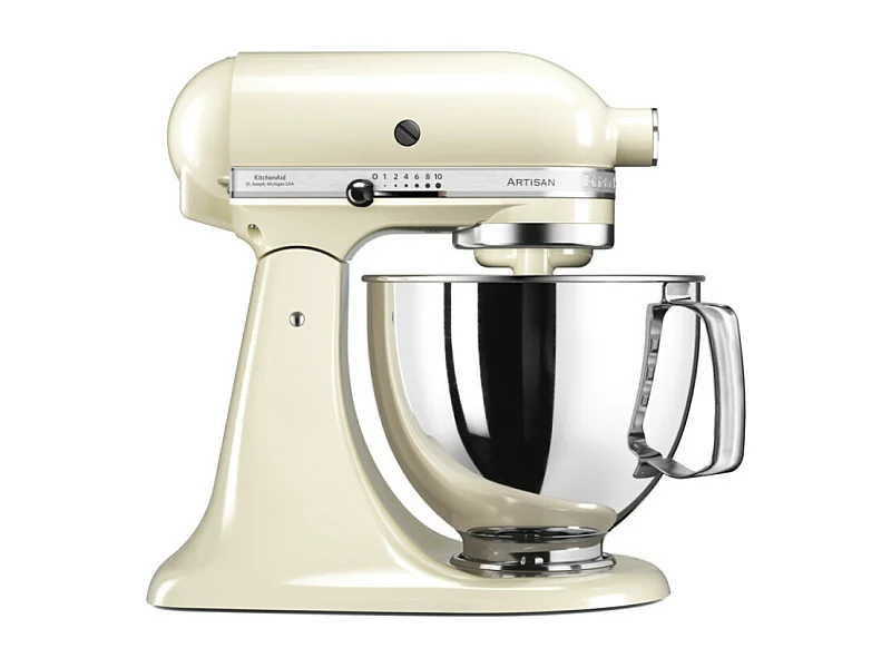 Kitchenaid Robot sur socle 4,8l 300w crème - 5ksm125eac