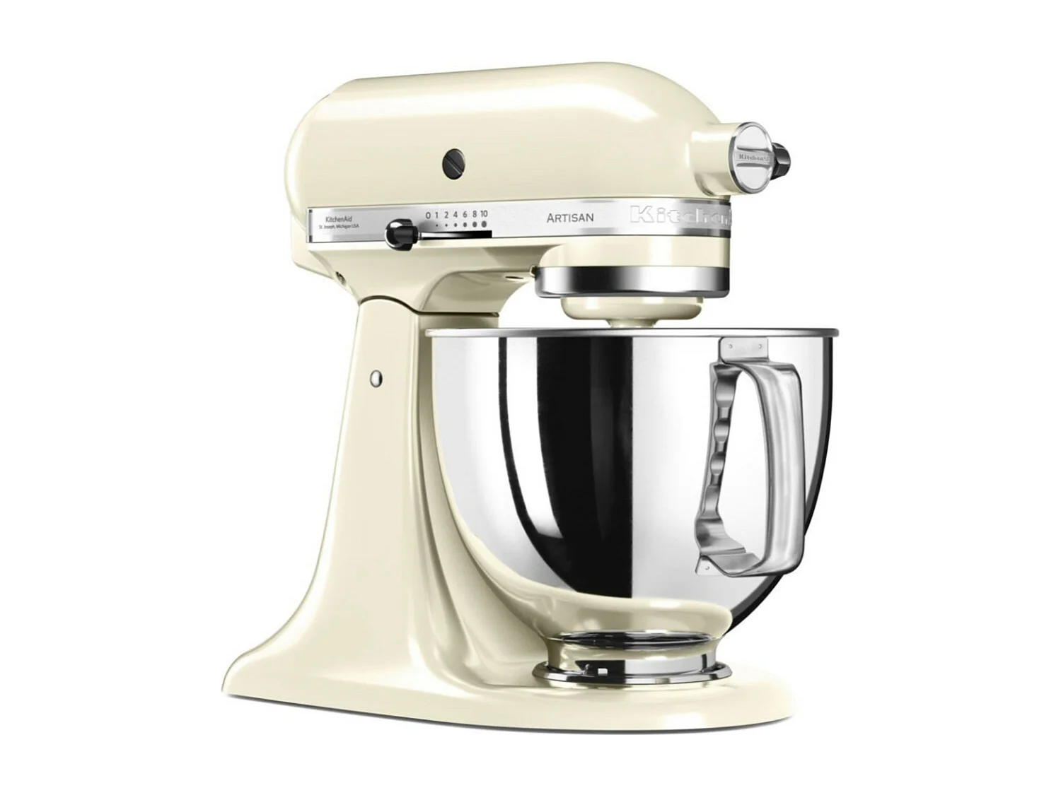 Kitchenaid Robot sur socle 4,8l 300w crème - 5ksm125eac